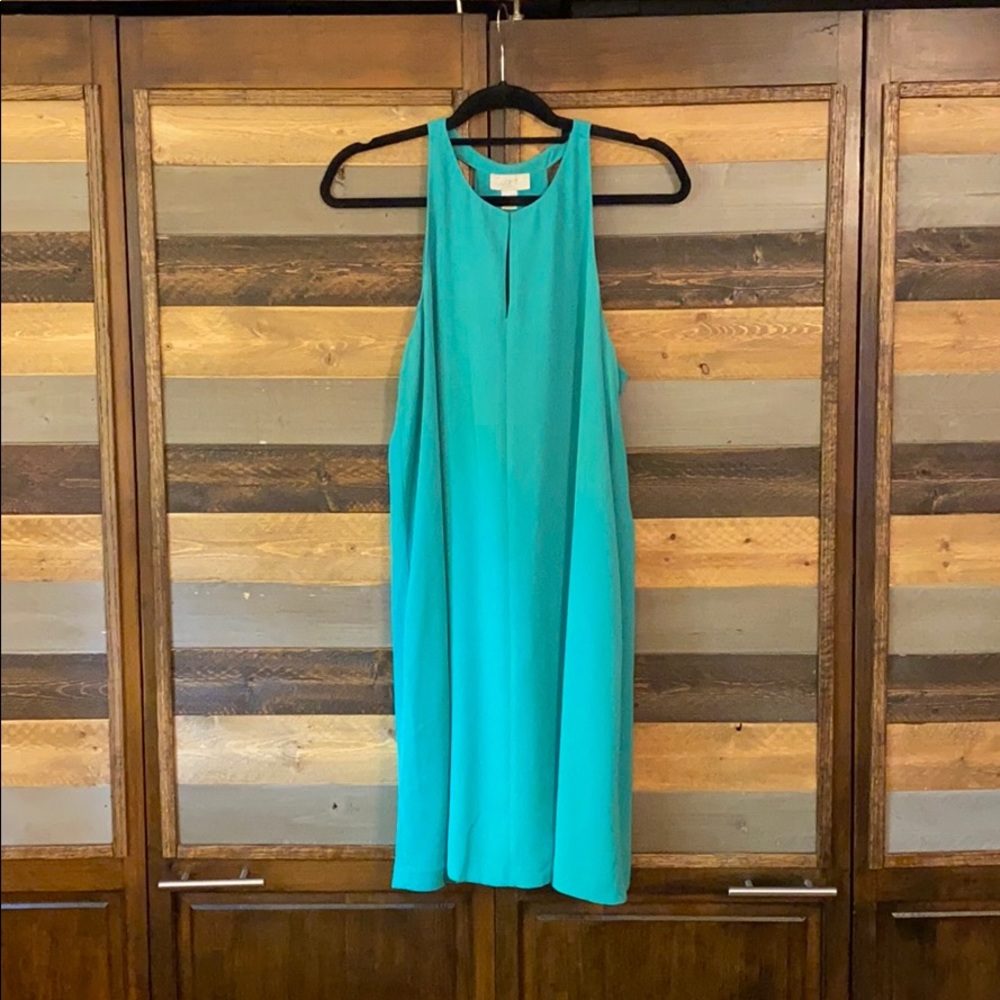 LOFT Turquoise Dress